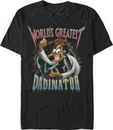 Phineas and Ferb Men's Phineas and Ferb Worlds Greatest Dadinator Graphic T-Shirt