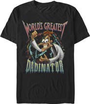 Phineas and Ferb Men's Phineas and Ferb Worlds Greatest Dadinator Graphic T-Shirt