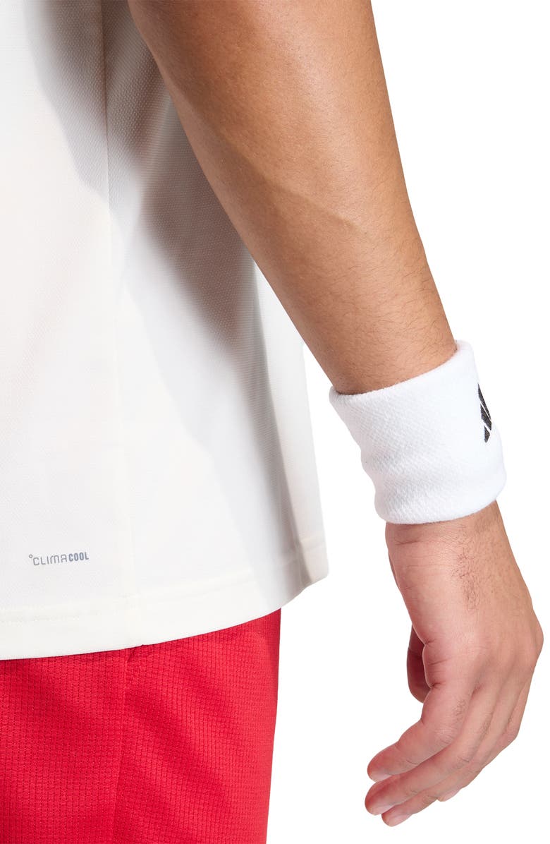 adidas Tennis Classics T-Shirt, Alternate, color, Chalk White/ /