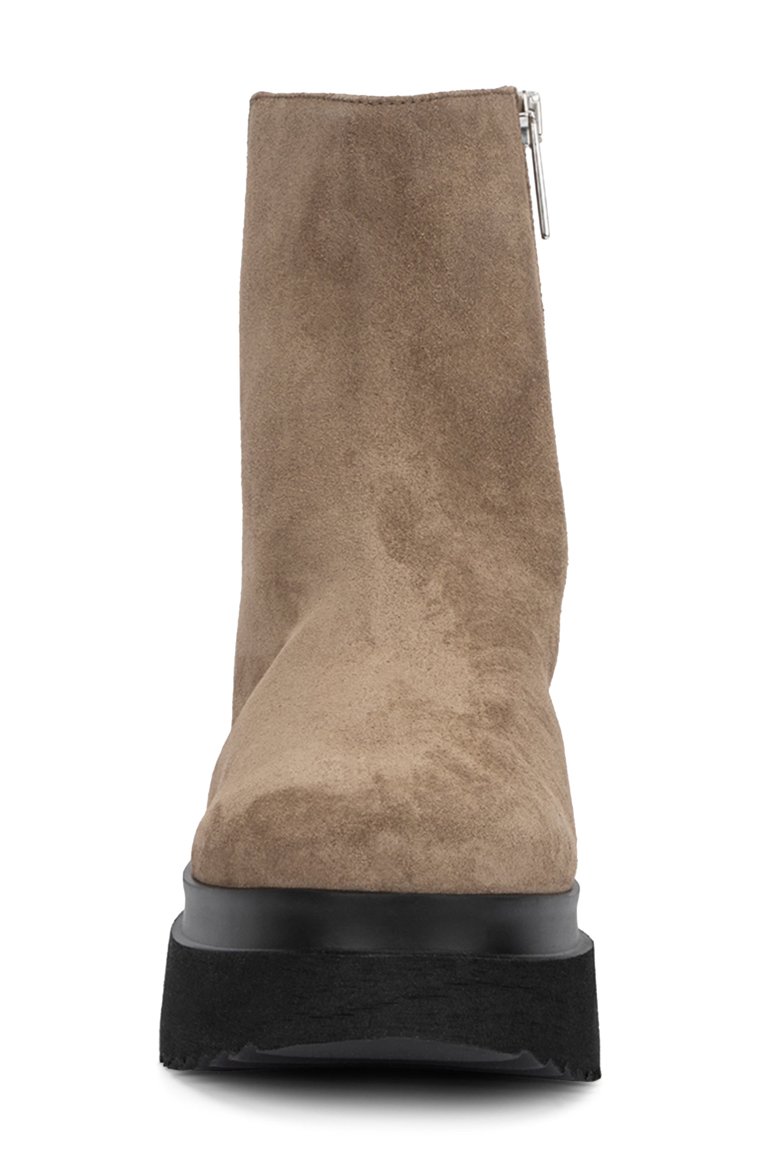 Aquatalia Water Repellent Suede Platform Bootie (Women) | Nordstromrack