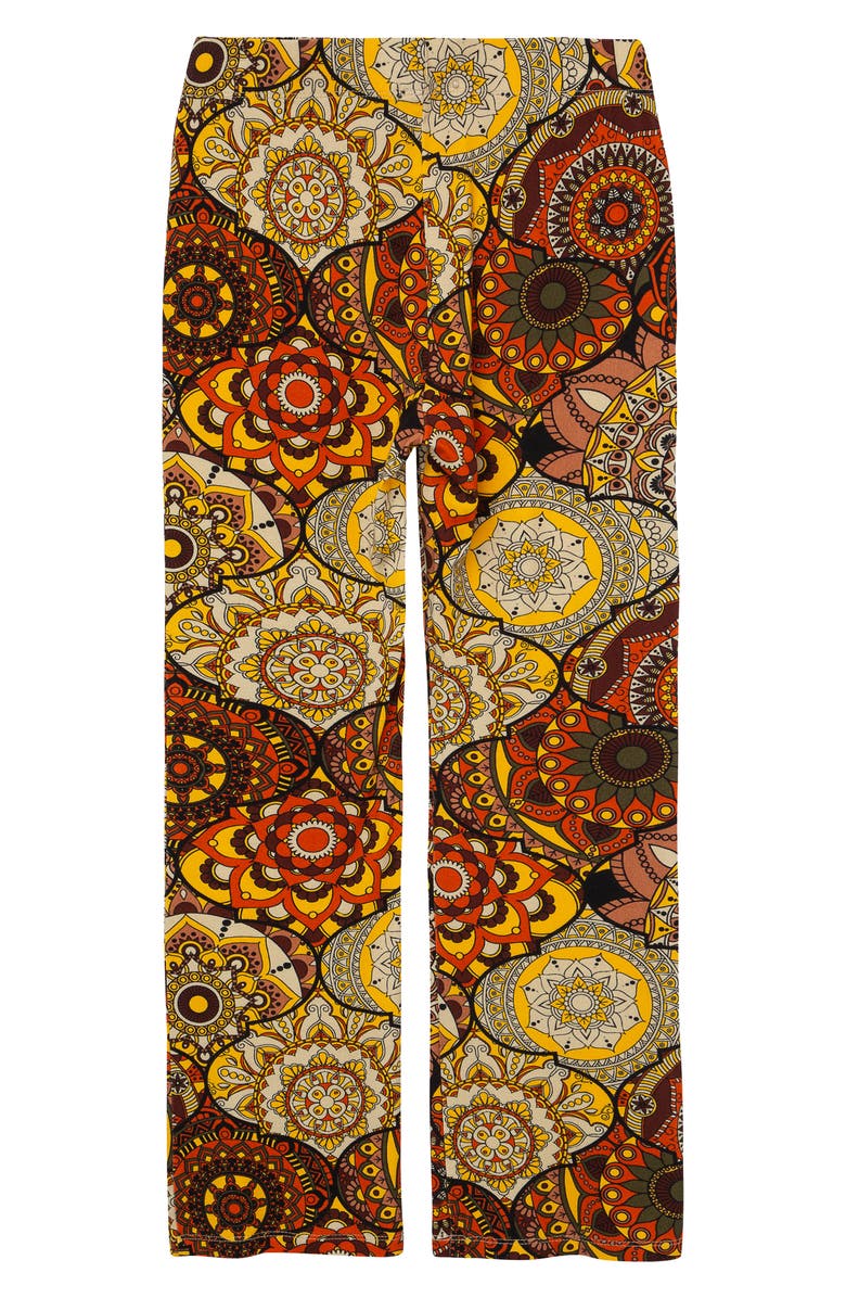 Truce Kids' Pop Art Print Flare Pants, Alternate, color,