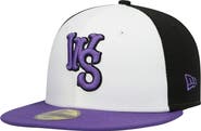 New Era Men's New Era White Winston-Salem Dash Authentic Collection Team Alternate 59FIFTY Fitted Hat