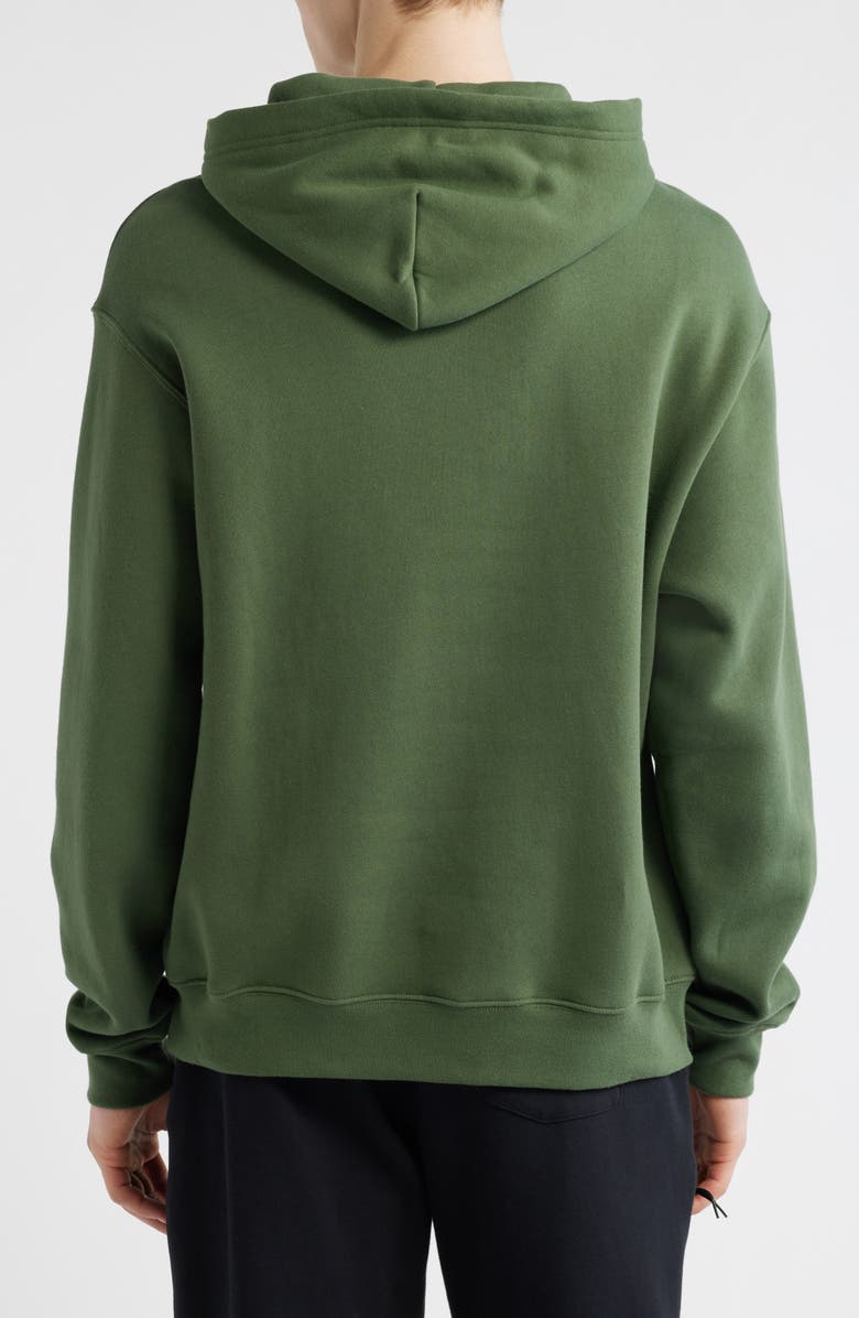 Malbon Golf Fesque Cotton Fleece Hoodie, Alternate, color, Olivine