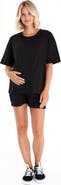 Accouchée Anytime Anywhere Side Zip Maternity/Nursing T-Shirt