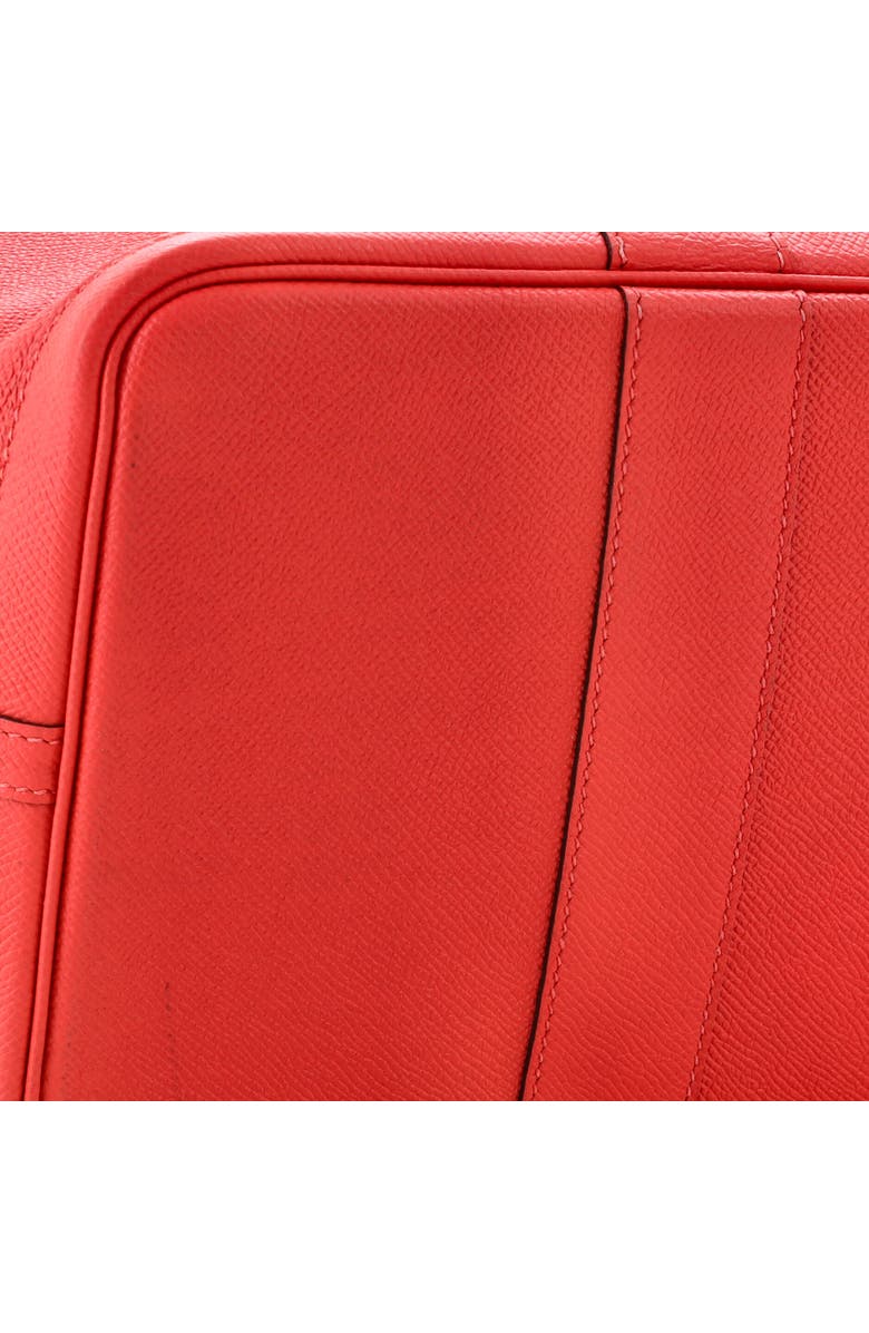 Pre-Owned Hermes Garden Party Tote Leather 36, Alternate, color, Rouge Pivoine