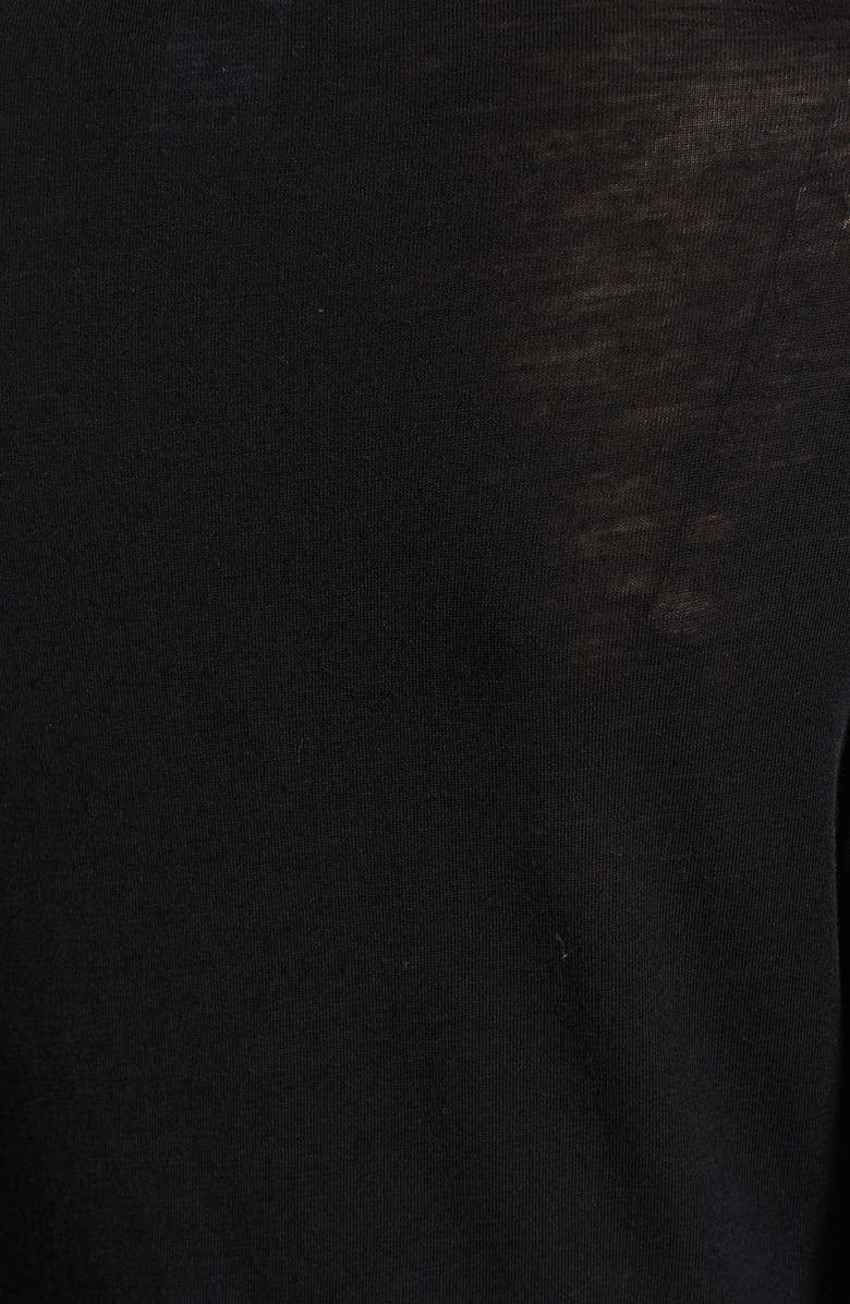 Lafayette 148 New York Pleated V-Neck Top, Alternate, color, 