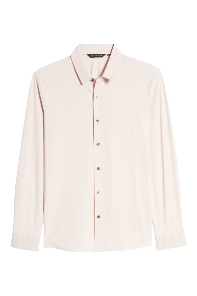Young Americans Slim Fit Button-Up Performance Shirt, Alternate, color, DUSTY ROSE