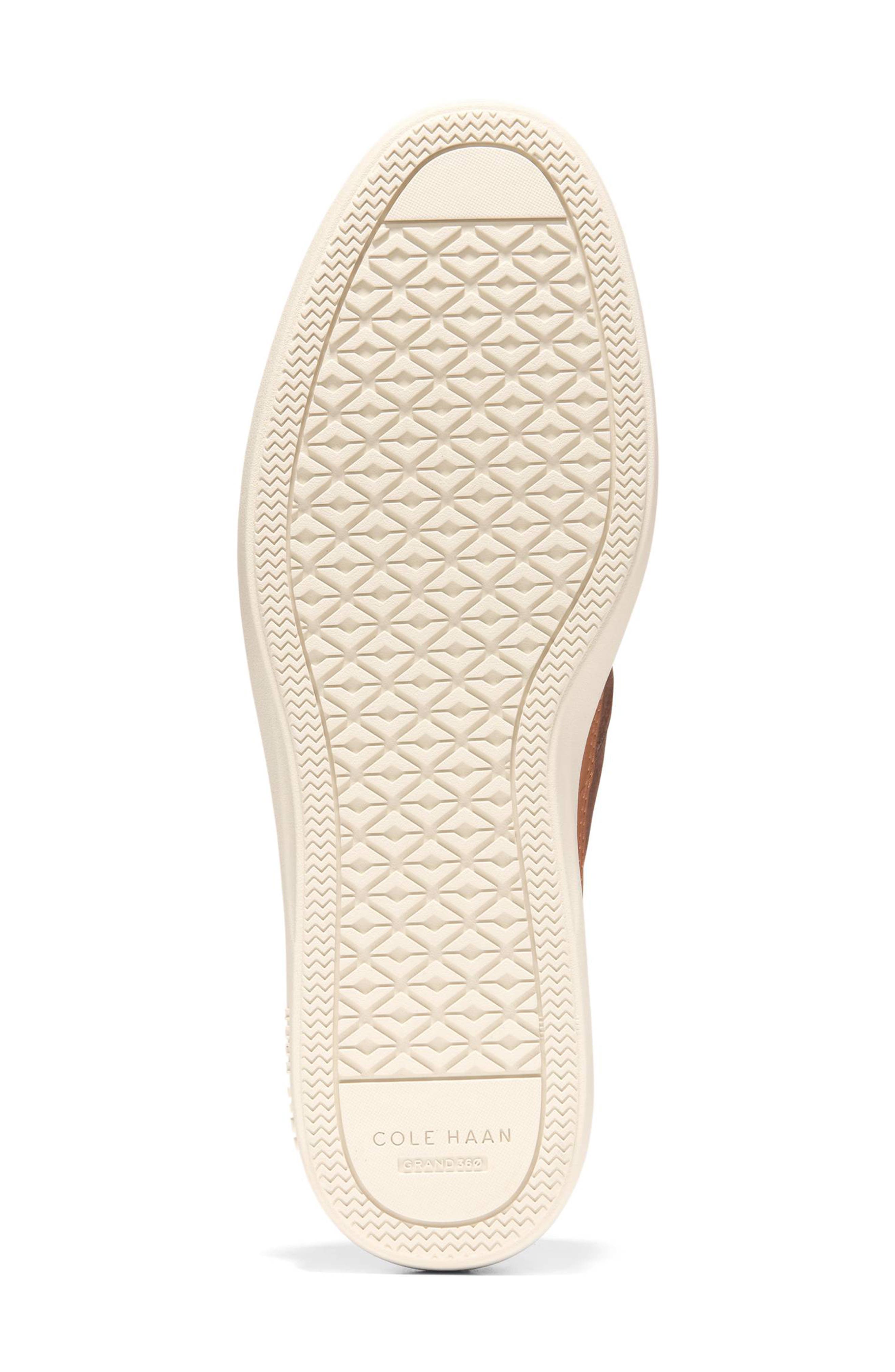 Cole Haan Twin Gore Leather Slip-On Sneaker, Alternate, color, Madra Suede/ British Tan