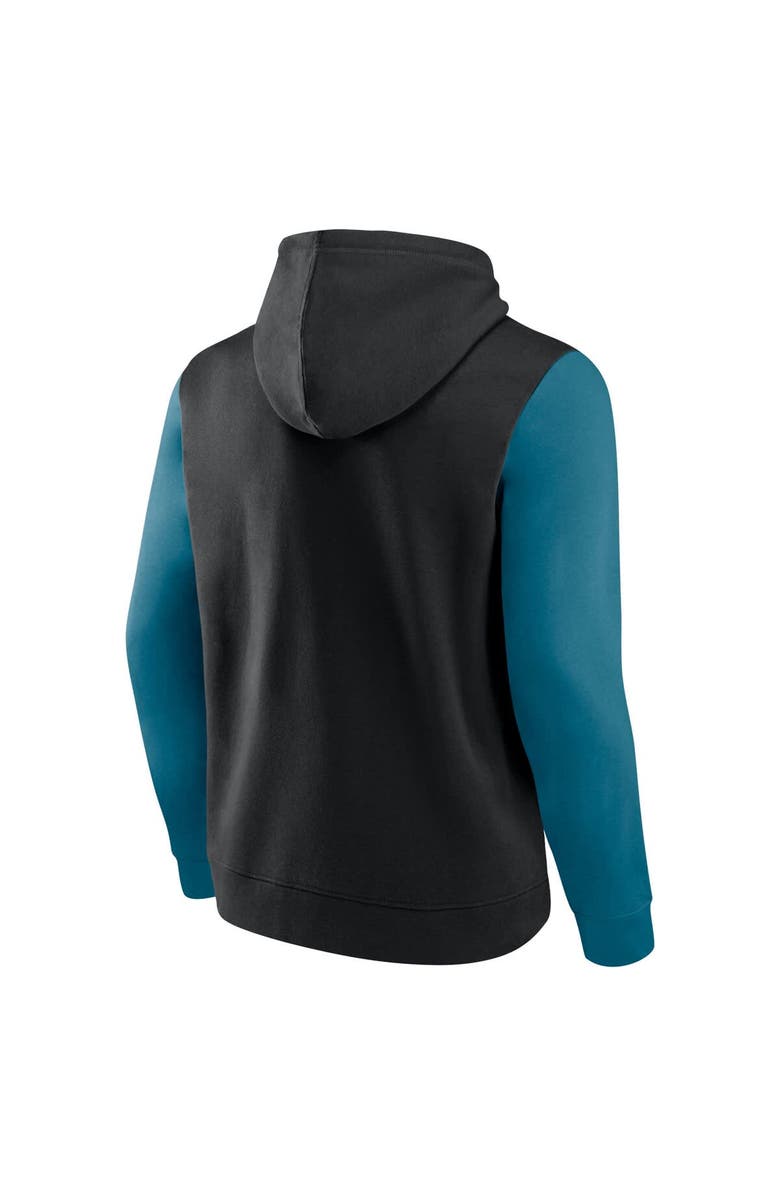 FANATICS Men's Fanatics  Black San Jose Sharks Team Pullover Hoodie, Alternate, color, 