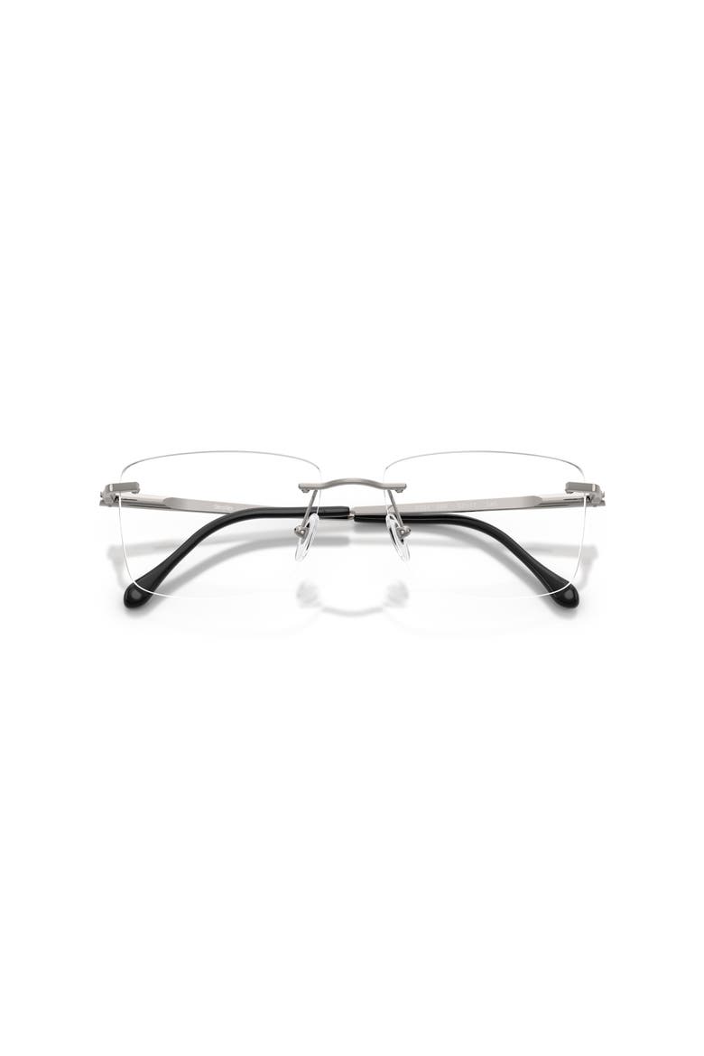 57mm Square optical glasses, Alternate, color, Grey