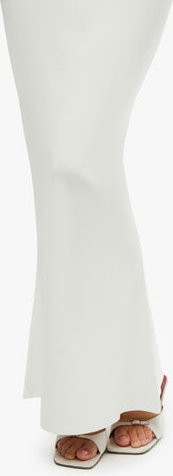 Ribbed Knit Halter Maxi Dress