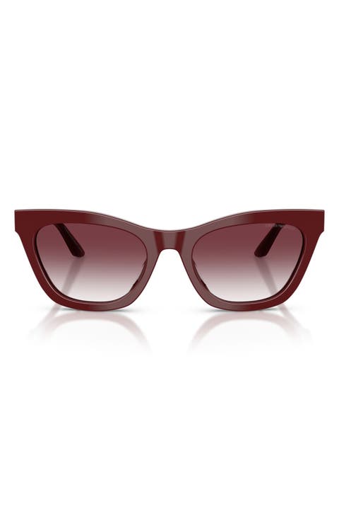 55mm Cat Eye Sunglasses