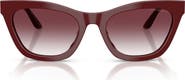 Emporio Armani 55mm Cat Eye Sunglasses