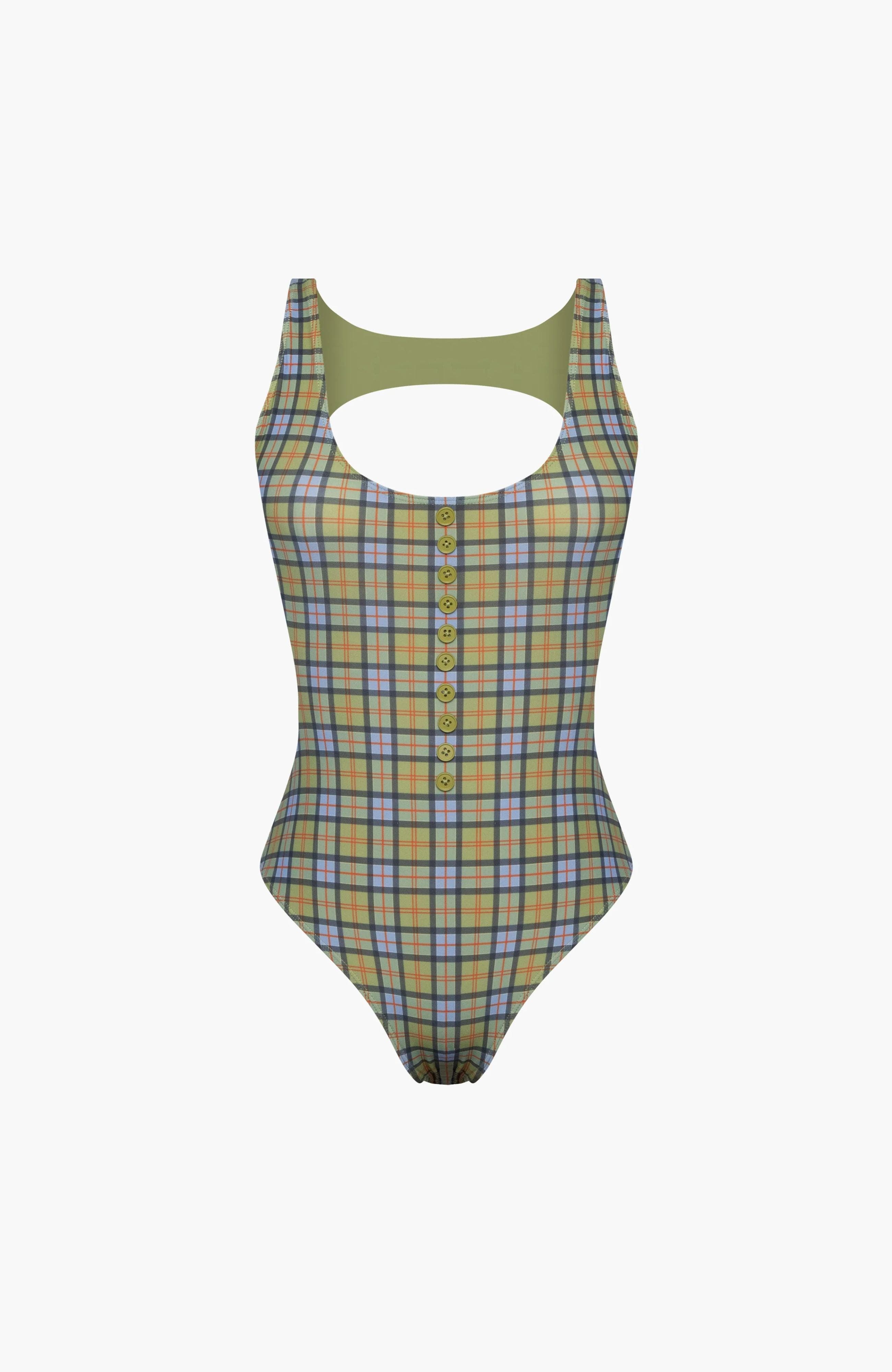 Blue Green Plaid