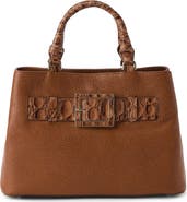 Brahmin Small Denise Leather Satchel