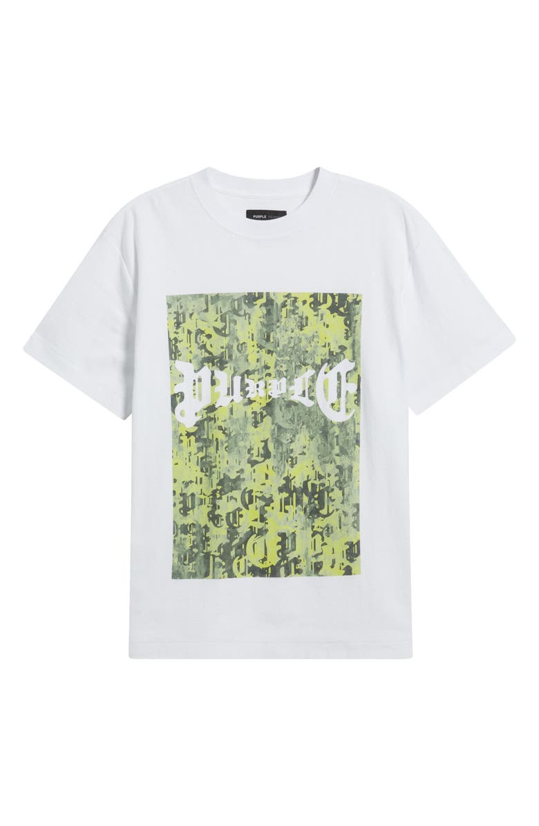 PURPLE BRAND Textured Cotton Jersey Graphic Muscle Tee, Alternate, color, 