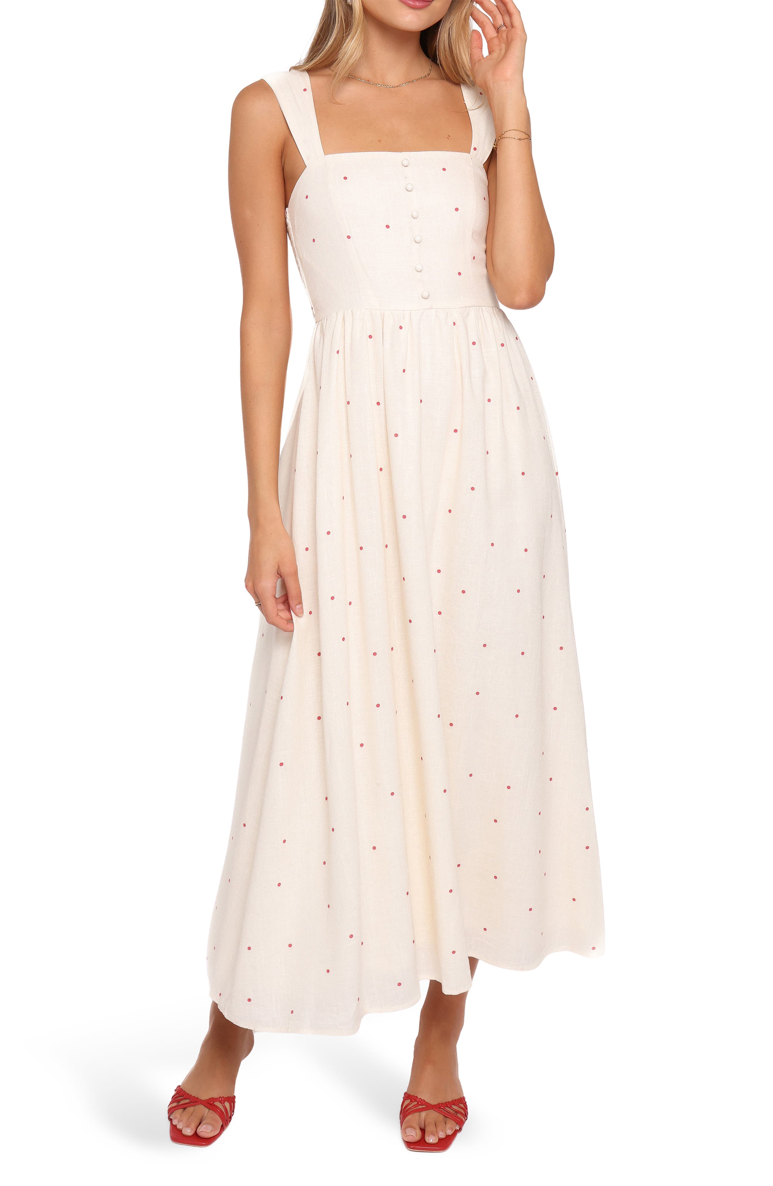 selected RED POLKA DOT