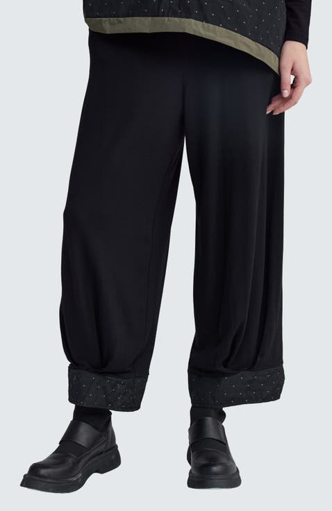 Freya Cropped Wide-Leg Pants