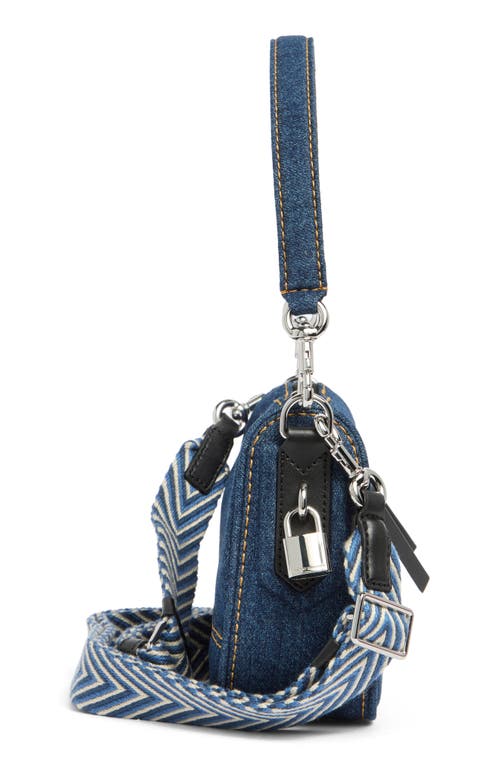 MARC JACOBS MARC JACOBS CONVERTIBLE DENIM SHOULDER BAG 
