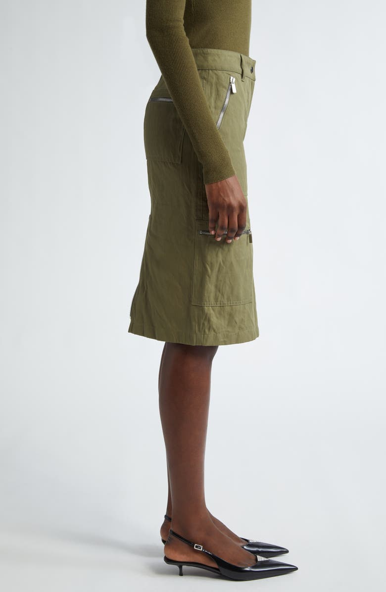Michael Kors Collection Cargo Pencil Skirt, Alternate, color, 