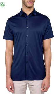 CON.STRUCT Solid Performance Button-Down Shirt