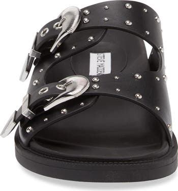 Steve Madden Connely Buckle Slide Sandal (Women) | Nordstromrack