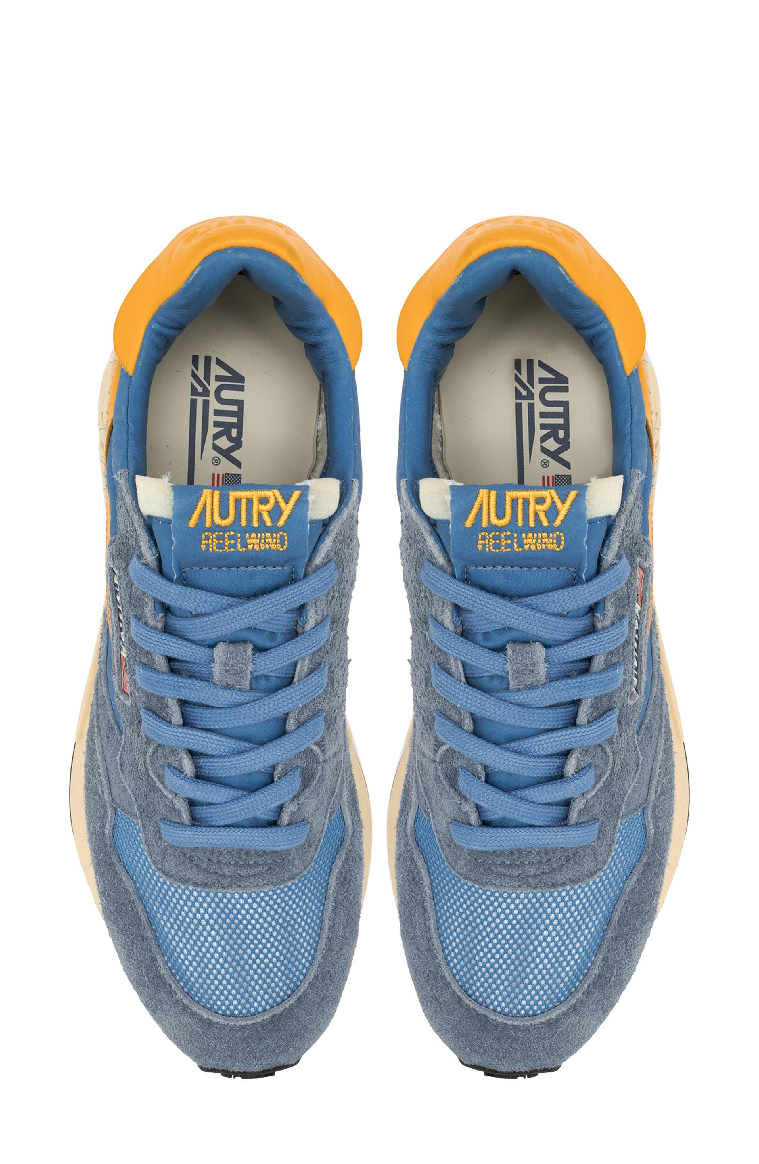 AUTRY Reelwind Low Sneaker, Alternate, color, Suede/ Net Cenble/ Fusion
