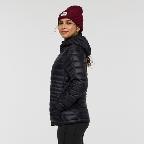 Cotopaxi Fuego Down Hooded Jacket In Black