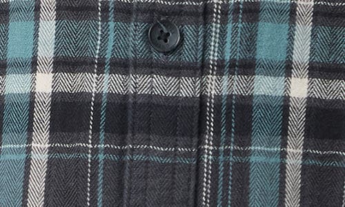 O'neill Kids' Redmond Plaid Flannel Button-up Shirt In Gray