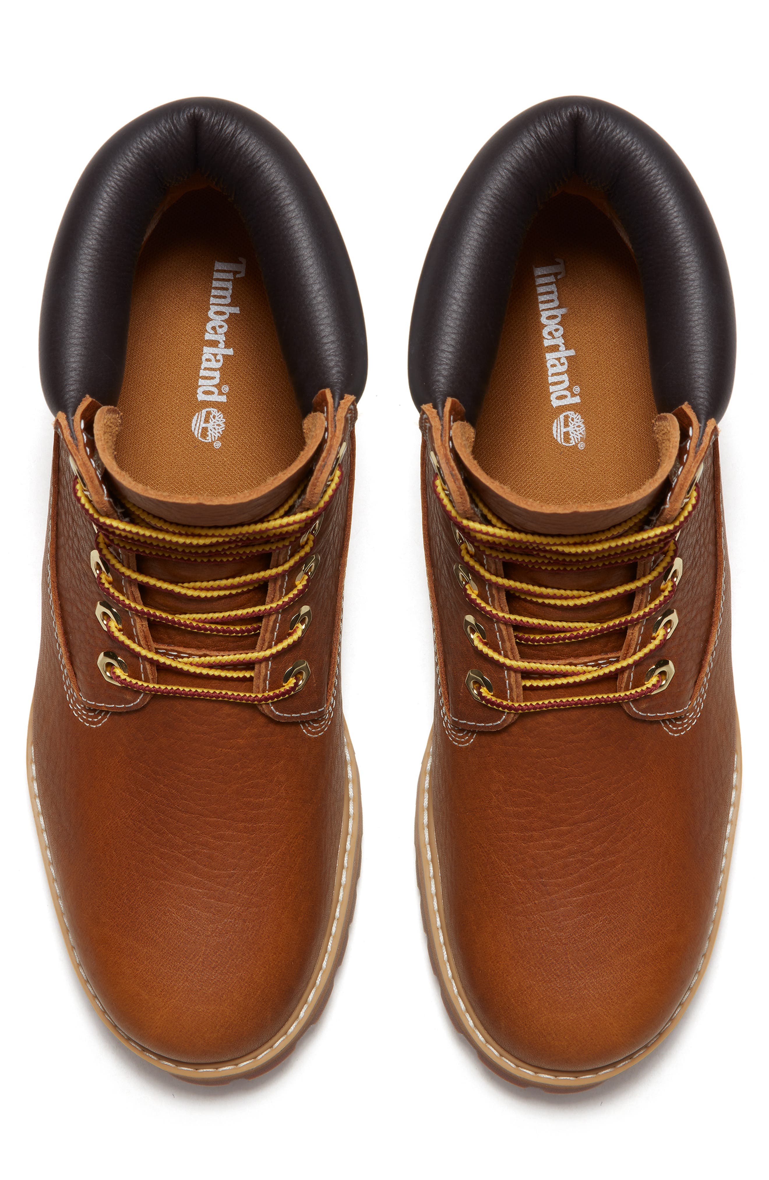 Heritage 6 Inch Waterproof Leather Boot, Alternate, color, WHEAT FULL GRAIN