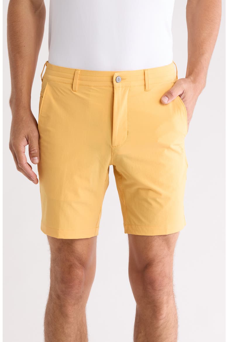 Performance Crossover Golf Shorts, Main, color, WARM APRICOT