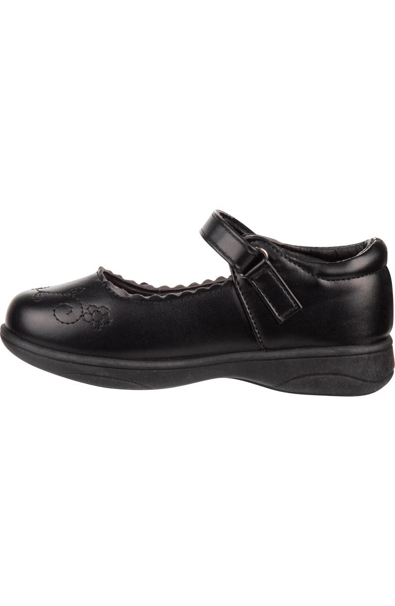 PETALIA Girls School Shoes., Alternate, color, Black