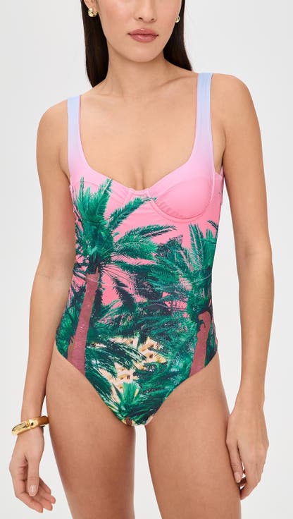 Miami Tie Back Maillot One Piece