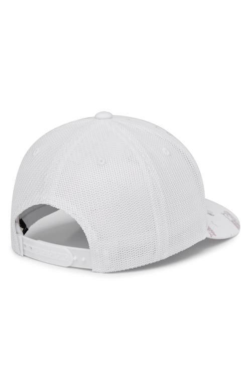 Travismathew Tiki Mapes Snapback Baseball Cap In White