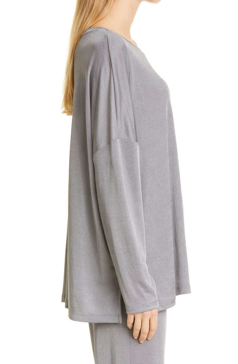 Max Mara Leisure Gio Oversize Jersey Top, Alternate, color, 