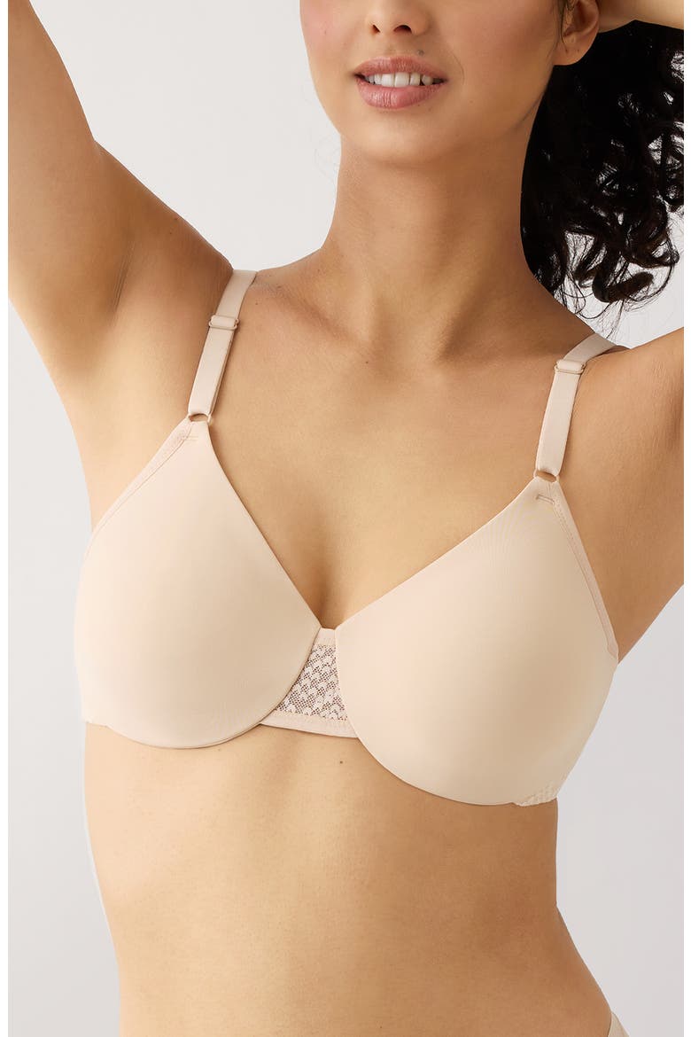 Comfort Within Reach Underwire Bra, Alternate, color, SAND