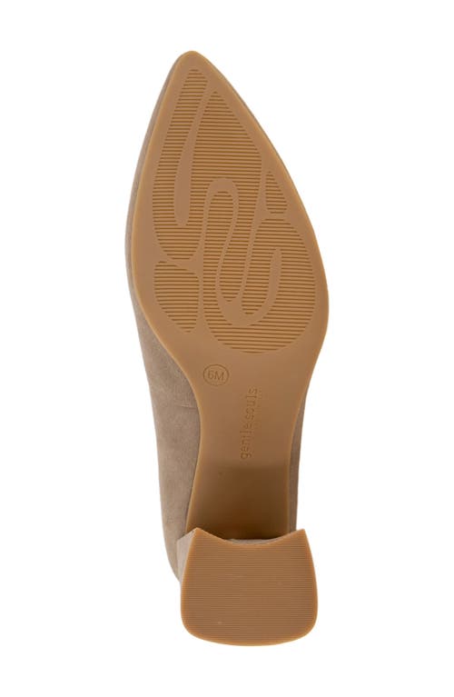 Gentle Souls Dionne Pointed Toe Pump In Brown