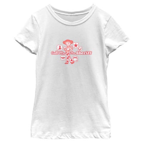 Girls Toy Story 5 Call Me The Sheriff T Shirt