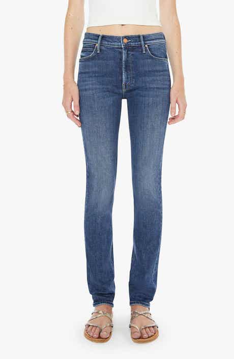 The Mid Rise Dazzler Skimp Straight Leg Jeans