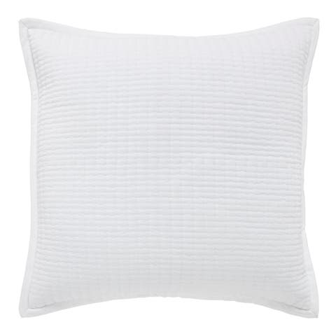 Milton Channel Stitched Velvet Coverlet Sham