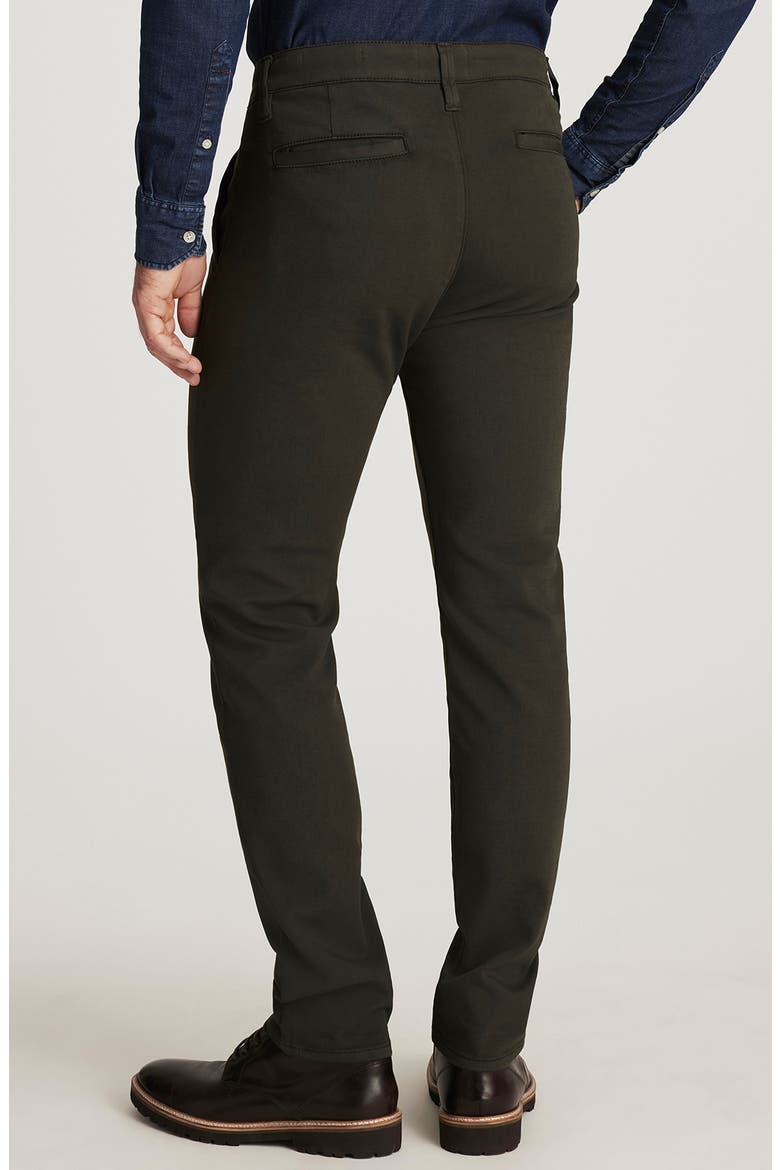 Verona Slim Straight Leg Chinos, Alternate, color, DARK OLIVE HIGH FLYER
