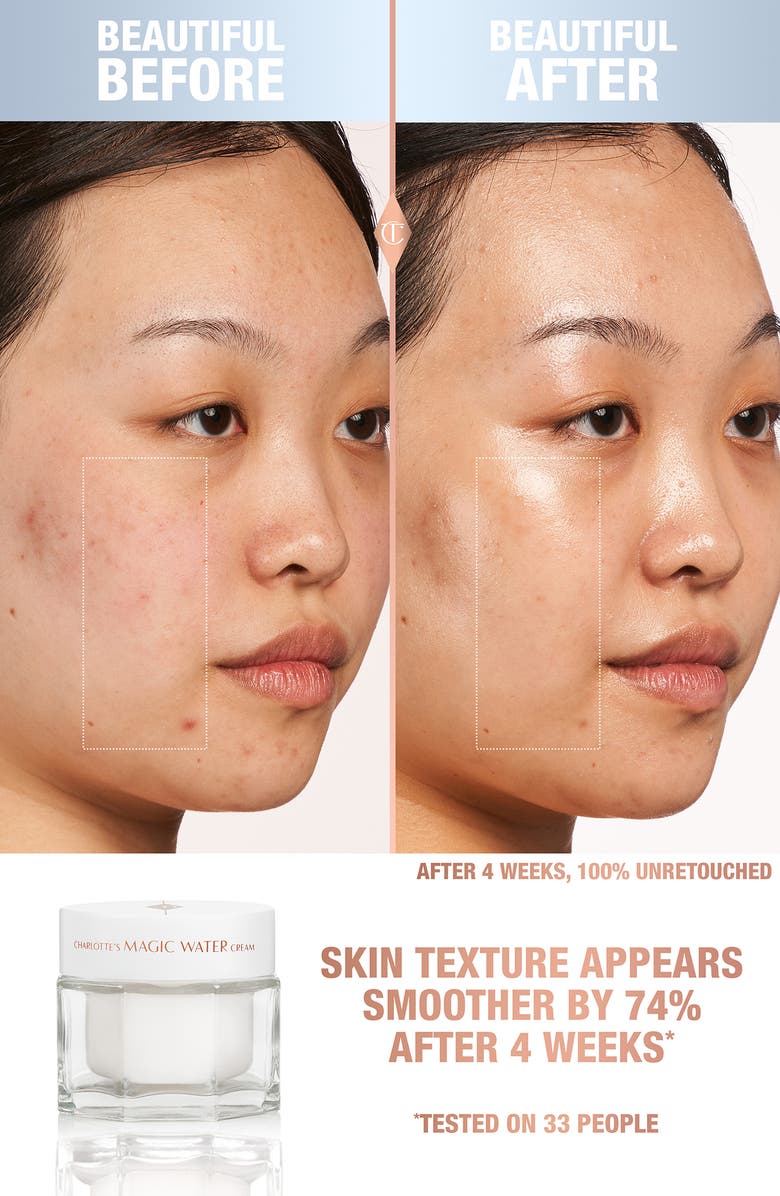 Charlotte Tilbury Magic Water Cream Gel Moisturizer with Niacinamide, Alternate, color, Jar