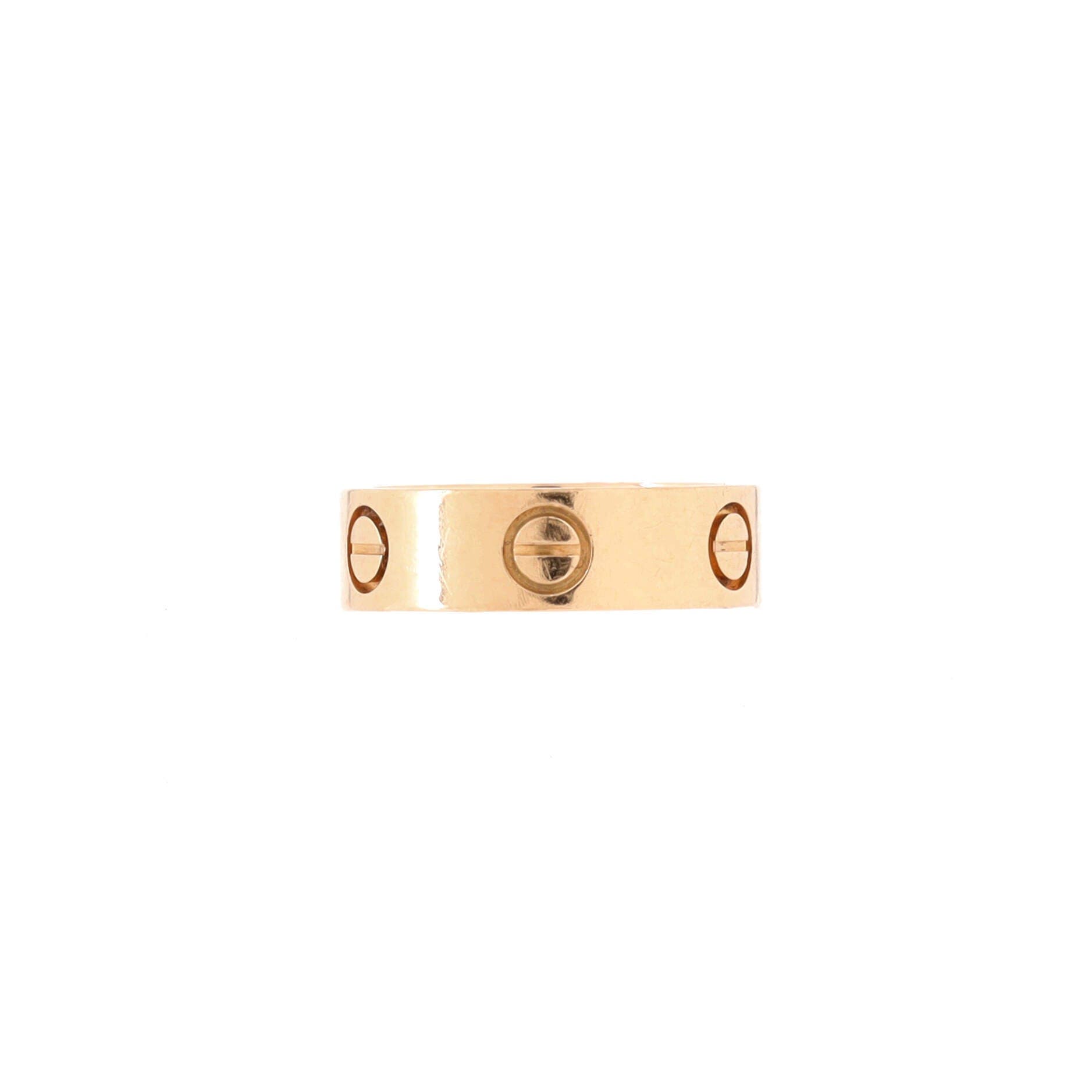 Love Band Ring 18K Yellow Gold, Main, color, Metallic Gold