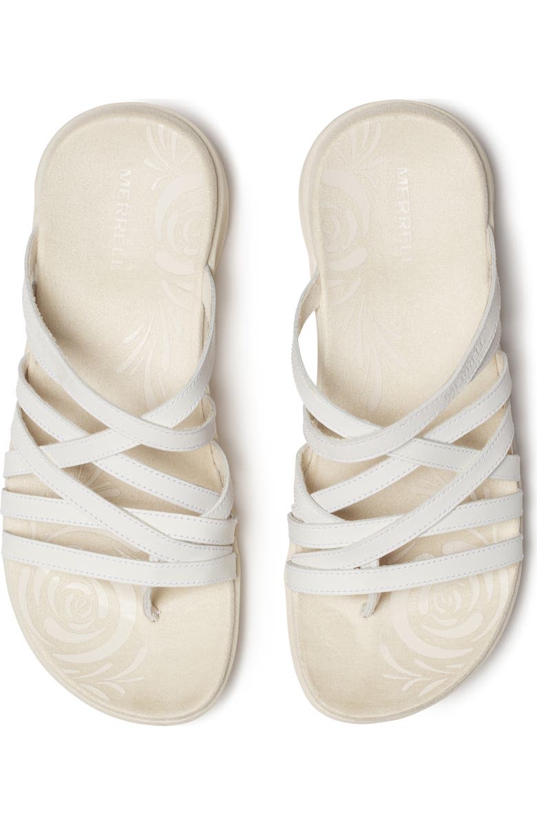 Merrell Harbor Slide Sandal, Alternate, color, White
