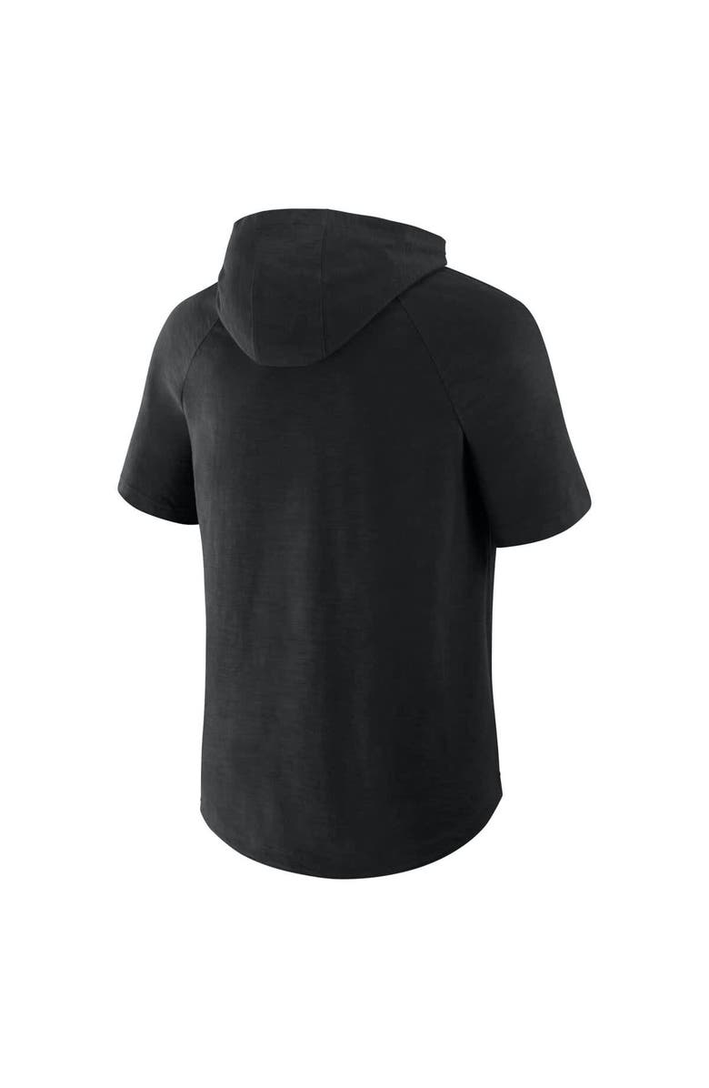 FANATICS Men's Fanatics Black Boston Celtics Pass Legend Raglan Hoodie T-Shirt, Alternate, color, 