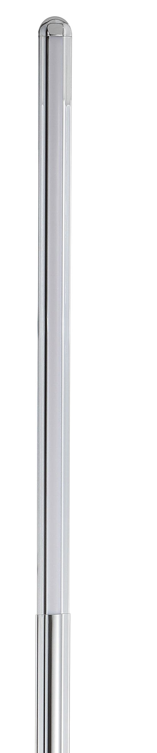 Jonathan Y Roxanna 68" Integrated Led Metal Floor Lamp In Chrome