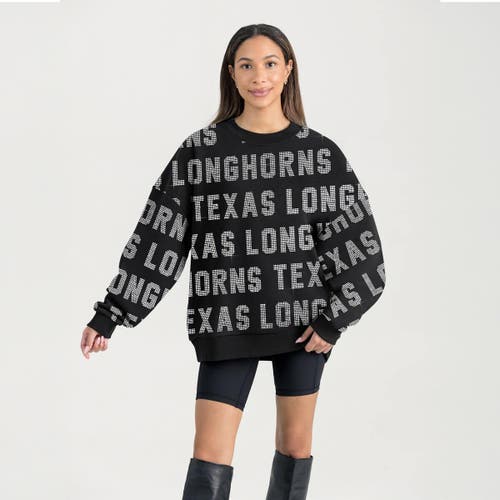 Gameday Couture Black Texas Longhorns Hype Era Sweatshirt