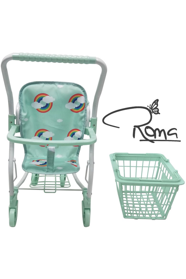 Rupert Shopping Trolley Toy, Alternate, color, Green