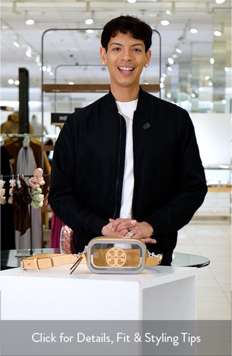 Mini Miller Clear Crossbody Bag, sales video thumbnail