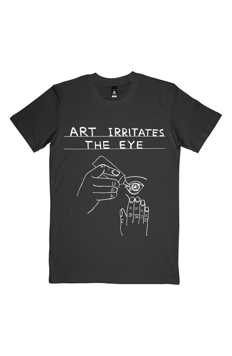 THIRD DRAWER DOWN Art Irritates the Eye Graphic Tee, Main, color, 